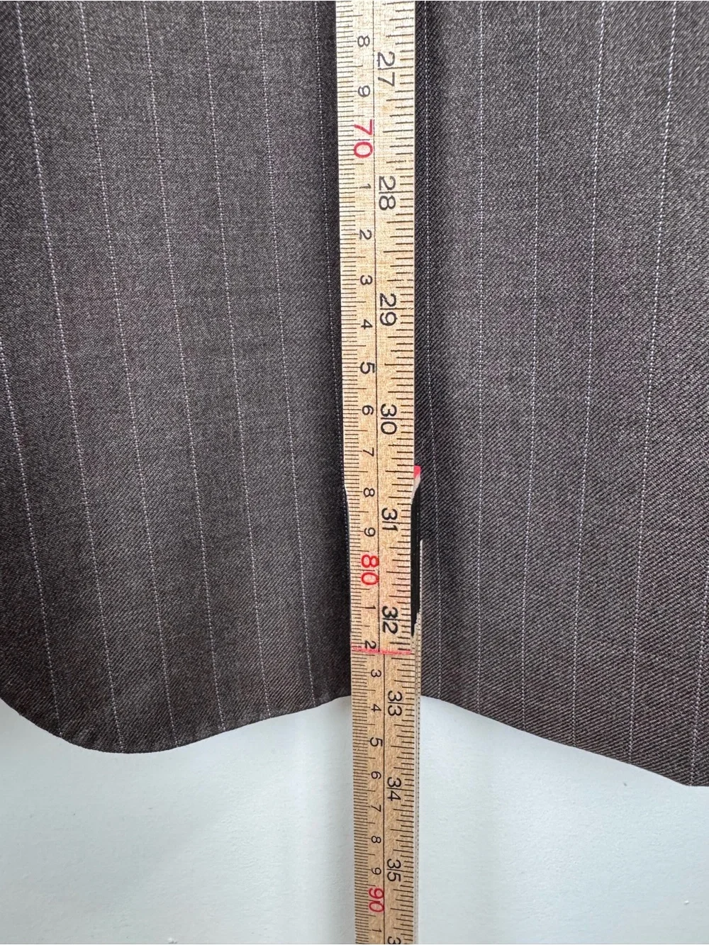 Canali Men Brown‎ Pinstripe Wool Blazer Made In Italy 52 EU / 42 US L